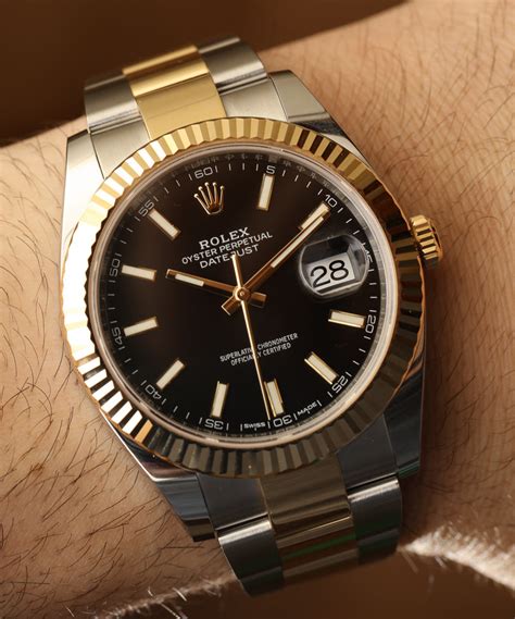 ساعت rolex oyster perpetual datejust|rolex datejust two tone 41mm.